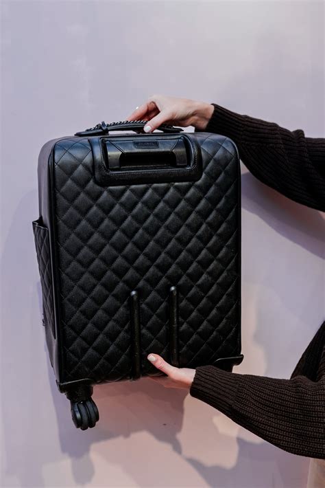 chanel carry on suitcase|Chanel handbags small.